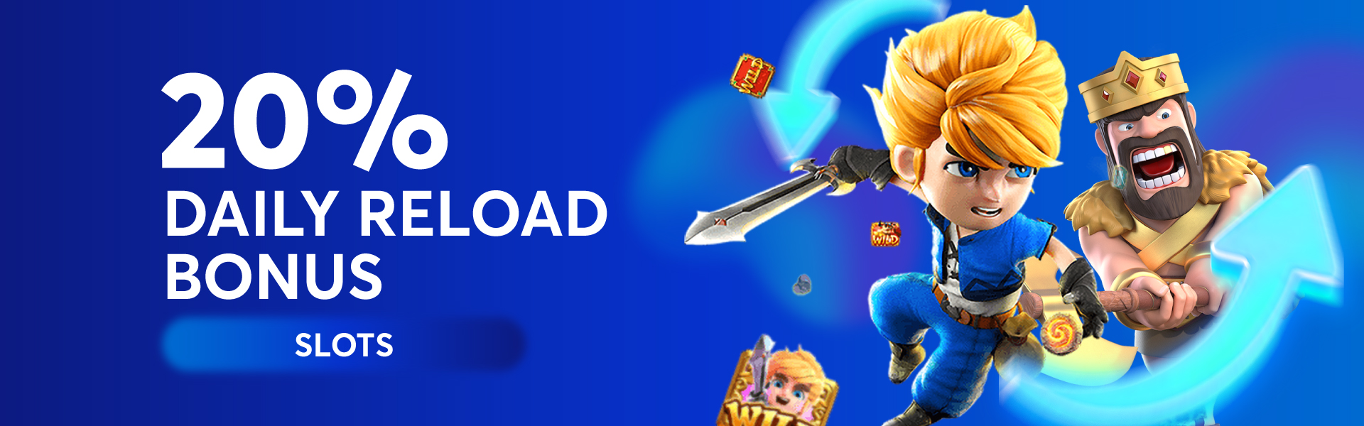 UMG8 daily reload bonus